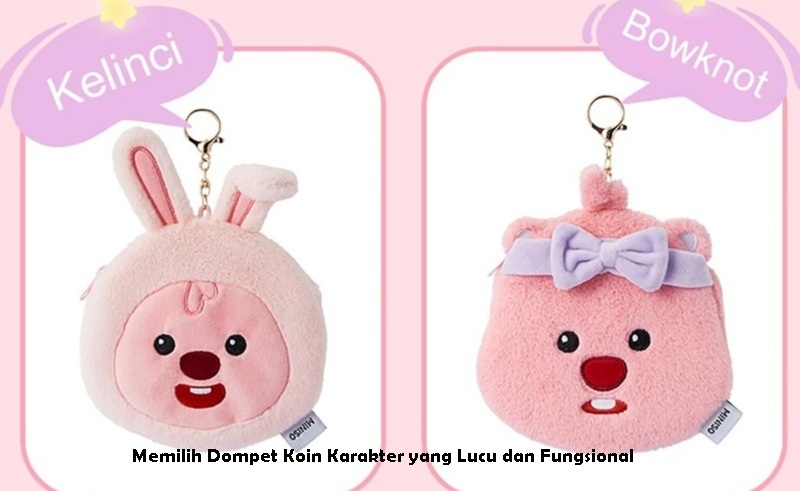 Memilih Dompet Koin Karakter yang Lucu dan Fungsional